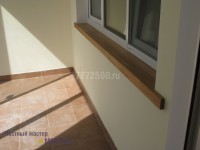 Подоконник из дуба