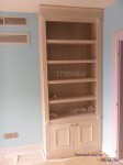 Книжный шкаф из массива