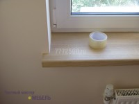 Подоконник из дуба