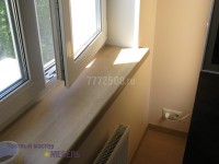 Подоконник на заказ из дерева